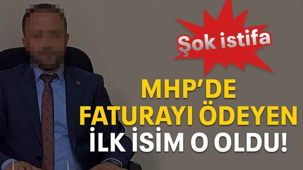 MHP’de faturayı ödeyen ilk isim o oldu!